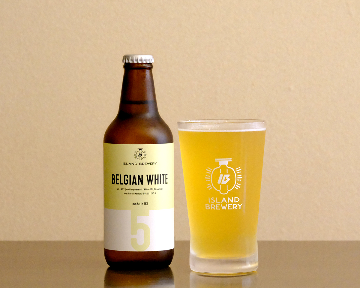 長崎のクラフトビール ISLAND BREWERY シーズナルビール ベルジャンホワイト